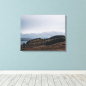 朝の霞 キャンバスプリント (インサイチュ (ウッドフロア))