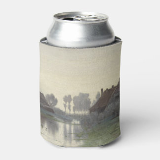 朝の霧の中で水の上に家を沸かす 缶クーラー