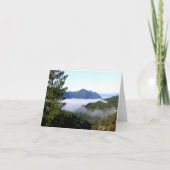 朝の霧を霧で….. カード (正面)