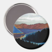 朝の霧を霧で…... マグネット (正面/裏面)