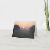 朝の霧 シーズンカード (正面)