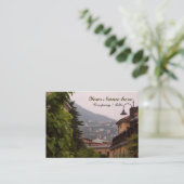 朝の霧 名刺 (スタンド正面)