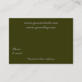 朝の霧 名刺 (裏面)