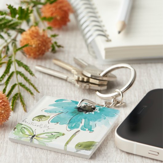 朝の露 キーホルダー (正面右)