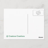 朝の露 ポストカード (裏面)