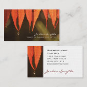 朝の露 名刺 (正面/裏面)