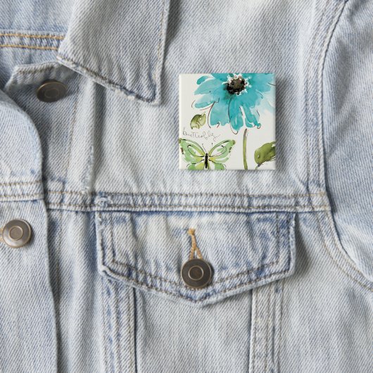 朝の露 缶バッジ (インサイチュ)