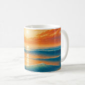 朝の静寂 コーヒーマグカップ (正面右)