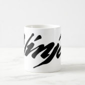 「朝の魔法：私たちと一緒に幸せを味わう コーヒーマグカップ (中央)