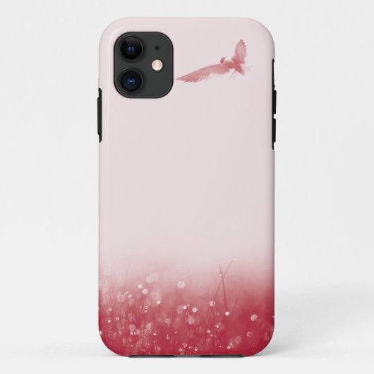 朝の鳥 iPhone カーショ Case-Mate iPhoneケース (裏面)