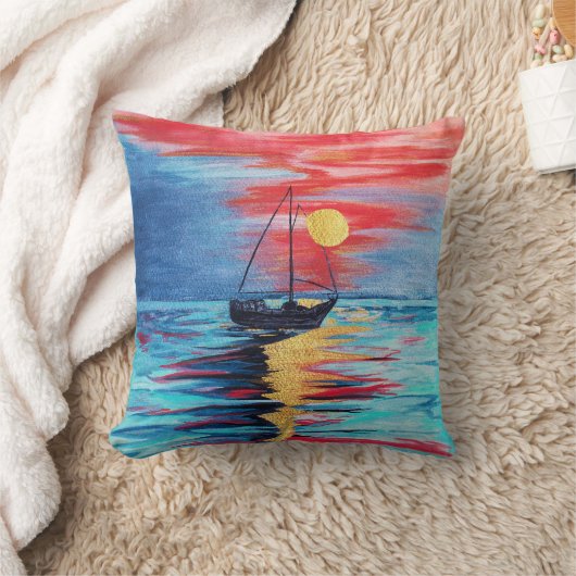 朝の クッション (ブランケット)