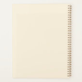 朝はしないし、コーヒーと一緒にかわいいオレンジ猫 プランナー手帳 (裏面)