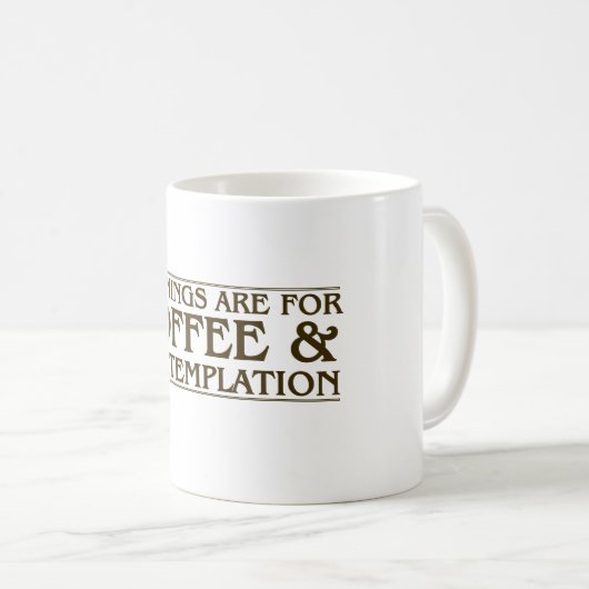 朝はコーヒーおよび熟視のためです コーヒーマグカップ (正面右)