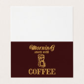 朝はコーヒーから始まる 名刺 (外部フラット)