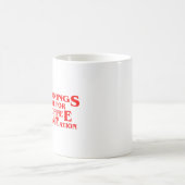 朝はコーヒーと熟考、引用文 コーヒーマグカップ (中央)