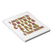 朝はコーヒーを飲みたい救で&T ノートパッド (アングル)