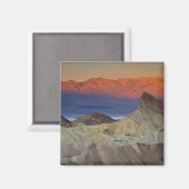 朝はザブリスキーポイントで最初の点灯と マグネット (正面/裏面)