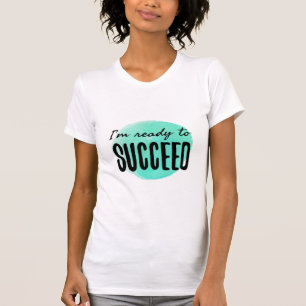 朝やる気を起こさせると感動的引用文 Tシャツ