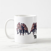 朝を追跡して下さい! コーヒーマグカップ (左)