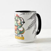 「朝アレルギー」コーヒー・紅茶 マグカップ (正面右)