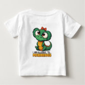 朝アレルギー ベビーTシャツ (裏面)