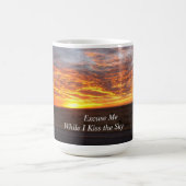 朝カスタマイズ日の出をキャプチャCoffee Mug コーヒーマグカップ (中央)