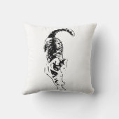 朝ムードのタビーキャットピロー クッション (裏面)