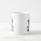 朝ユーモアのあると人に関する引用文 コーヒーマグカップ (中央)