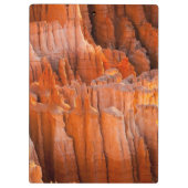 朝ライトの石のHoodoos クリップボード (裏面)