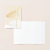 朝ライトの（昆虫）オオカバマダラ、モナーク 箔カード (ディスプレー)