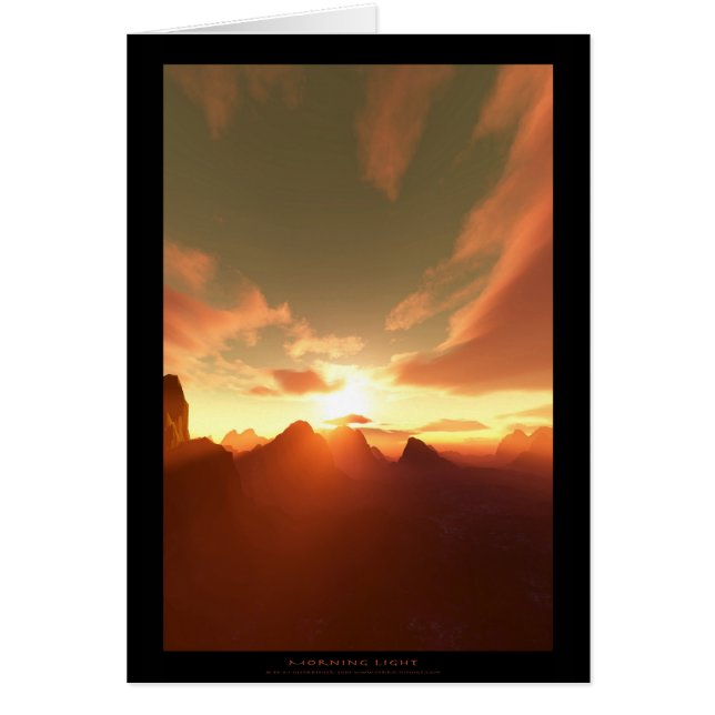 朝ライト(カード) (正面)