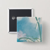 朝ライト 缶バッジ (正面&裏面)