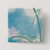 朝ライト 缶バッジ (正面)