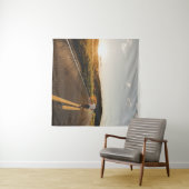 朝ランニングの タペストリー (インサイチュ(横))