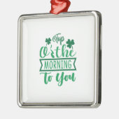 朝一番 メタルオーナメント (左)