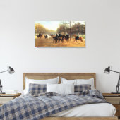 朝乗り、腐った行、ハイドパーク、1894 (油 キャンバスプリント (インサイチュ (寝室))