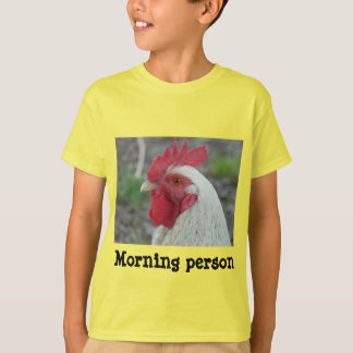 朝人のcockerel tシャツ