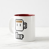 朝力 ツートーンマグカップ (正面左)