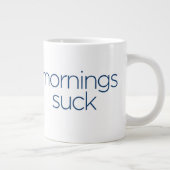 朝吸間 – ジャンボサイズ ジャンボコーヒーマグカップ (右)