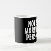 朝型じゃない人 コーヒーマグ コーヒーマグカップ (中央)