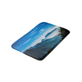 朝山の霧の風景 バスマット (アングル)