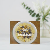 朝得食？ ポストカード (スタンド正面)