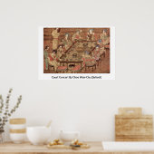 朝文忠による法廷コンサート ポスター (キッチン)