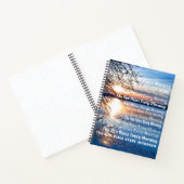 朝日が昇る湖|過去記事 ノートブック (内部)