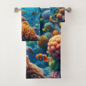 朝日が熱帯の海岬を越えて昇る バスタオルセット (インサイチュ)