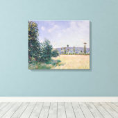 朝日にソウルズメドウズ キャンバスプリント (インサイチュ (ウッドフロア))