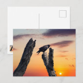 朝日に時を告げる ポストカード (正面/裏面)