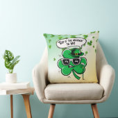 朝日のシャムロックの上 クッション (椅子)