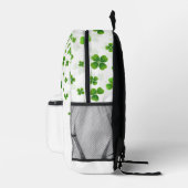 朝日のシャムロックの上 プリントバックパック (右)