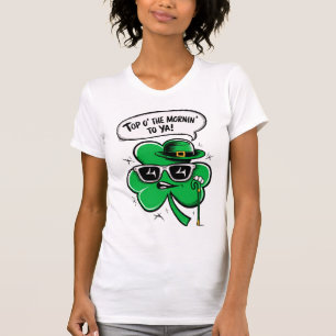 朝日のシャムロックの上 Tシャツ